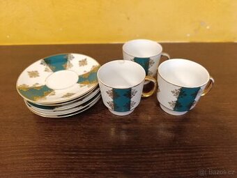 Hrnečky a podšálek