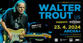 Prague International Bluenight: Walter Trout (Divadlo Archa)