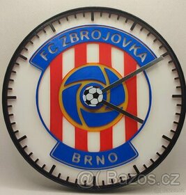 Prodám nové hodiny FC Zbrojovka Brno.