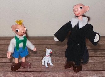 Staré figurky Hurvínek, Spejbl a Žeryk