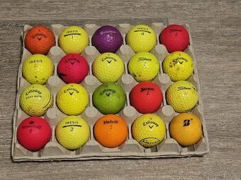 Golfové míčky barevné mix 2