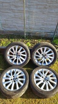 Alu kola Citroën s letními pneu R17