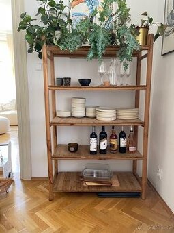 Policový regál masiv Jasmin