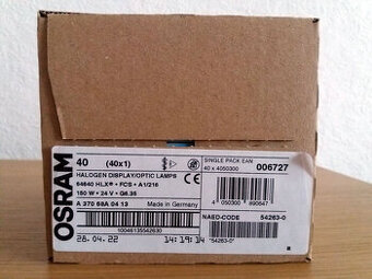 24V/150W G6,35 50h HLX64640 Osram - 1