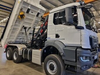 MAN TGS 33.520 SKLOPKA S HYDRAULICKOU RUKOU HIAB