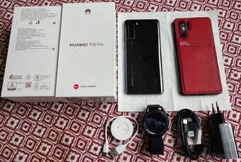 Huawei P30 Pro Black + Huawei Watch GT Sport Black