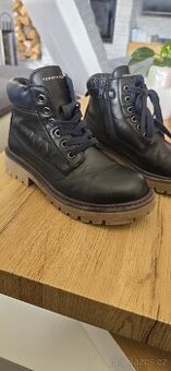 Dětské kožené boty Tommy hilfiger, vel. EU34