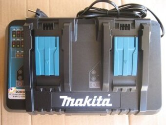 Nová nabíječka Makita DC18RD pro dva akumulátory