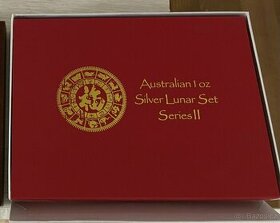 Kompletní sbírka Lunární série II. 12x1oz Ag