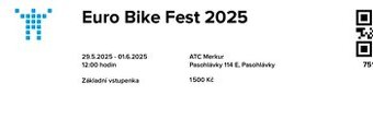 Euro bike fest 2025 Pasohlávky