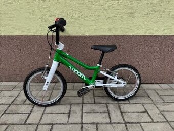 Dětské kolo Woom 2 zelené (14")