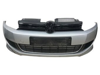 Přední nárazník stříbrná LA7W VW Golf 6 hatchback r.v. 2011