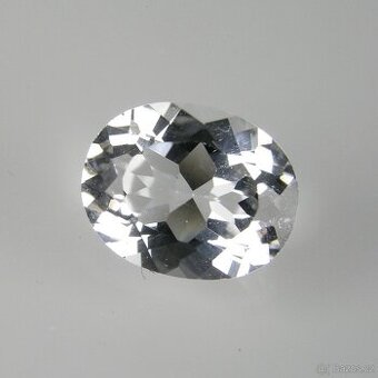 Topaz-ovál, modif. bril. - 3,36 ct. - 1