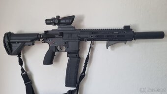 Airsoftová zbraň EC-108 RAHG 10.39\" s tlumičem - černá