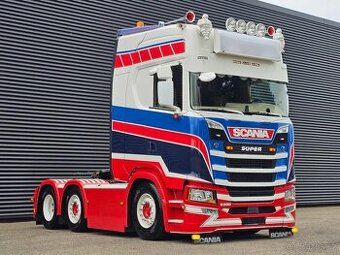 Scania S500 6x2 / Custom interiér / 513tkm / Full air