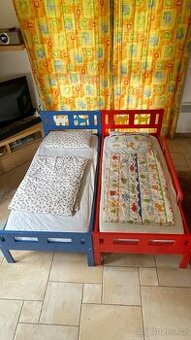 Prodám dvě detské postýlky Ikea