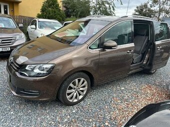 Volkswagen Sharan 2.0 TDI DSG, 7 míst, servisní historie