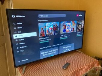 4K UHD LED Smart Televize Sharp LC-55CUG8062E - 139 cm -Wifi