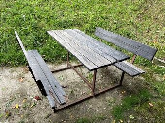 Pivní set (stůl lavice)