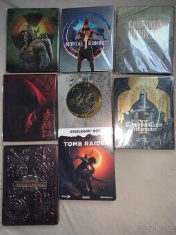 Set herních Steelbooku - 7 kusů