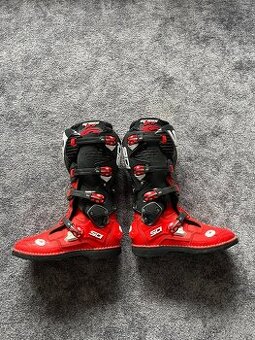 4x MX enduro boty Sidi Crosfire a Gaerne SG 12