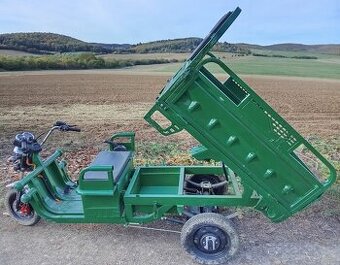 Elektrická nákladní tříkolka Leramotors Cargo G1 1000W Rikša