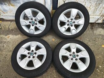 15"letní alu sada 5x100 origo Škoda Roomster Fabia 2 Polo