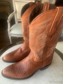 KOVBOJSKÉ BOTY “TEXAS LEGACY” 44 VELIKOST NENOŠENÉ