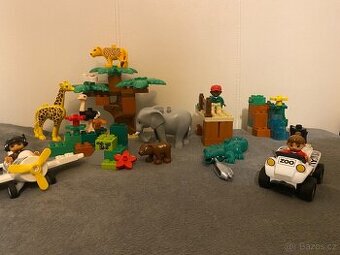 Lego Duplo Fotíme Safari 6156 + velká Duplo podložka - 1