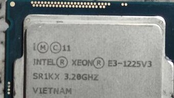 E3-1226V3 1225V3 1220V3 (socket 1150 ekvivalenty i5 Haswell)