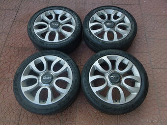 Letní alu sada kola originál Fiat 500 L 5x98 7Jx17 ET41