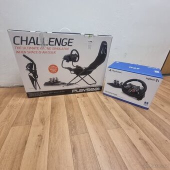 Logitech G29 + Zavodni sedacka