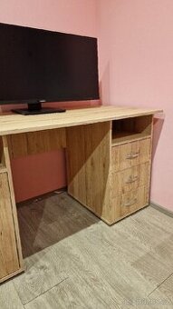 Psací stůl KUBA - dub artisan