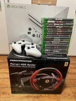 Xbox one s s hrama a volantem