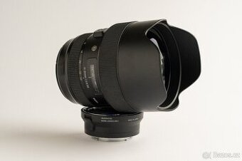 Sigma 14-24mm f2.8 ART pro Canon + redukce MC 11 pro sony FE