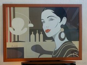 Obraz zasklený 86 x 66 cm