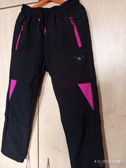 Softshellové kalhoty dívčí vel.  140