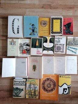 knihy známých a uznávaných spisovatelů r. 1920-1965