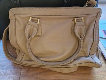 Retro vintage kabelka s peněženkou a zrcátkem