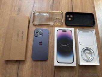 Apple iPhone 14 Pro 256GB fialový + příslušenství