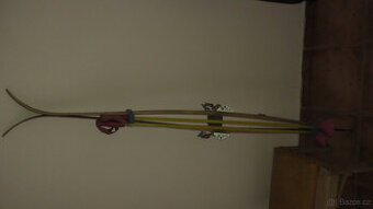 Běžecké lyže retro dětské