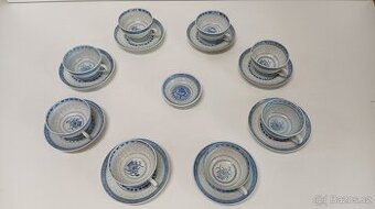 Rýžový porcelán, RÝŽOVÉ NÁDOBÍ - ČAJOVÝ SERVIS