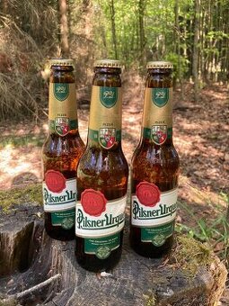 🍺 vývozní pivo Pilsner Urquell v hnědých lahvích