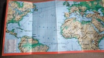 Staré Československé a Rumunské letové mapy aerolinií