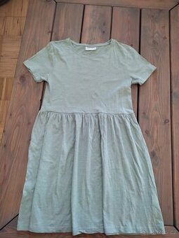 Šedé, letní polodlouhé šaty