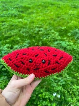 Háčkovaná hračka - meloun