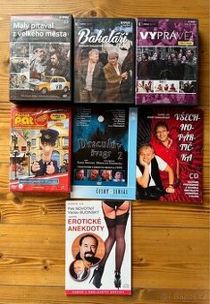 DVD - Edice seriál Bakaláři/ Malý pitaval atd.