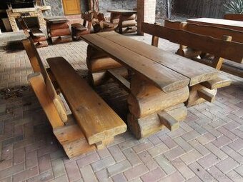 Zahradní posezení.