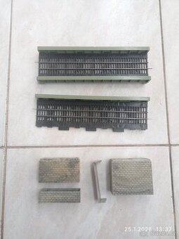 mosty a šturci pro vláčky TT