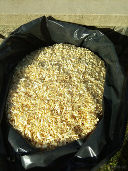 stelivo,podestýlka-bezprašné hobliny 150L